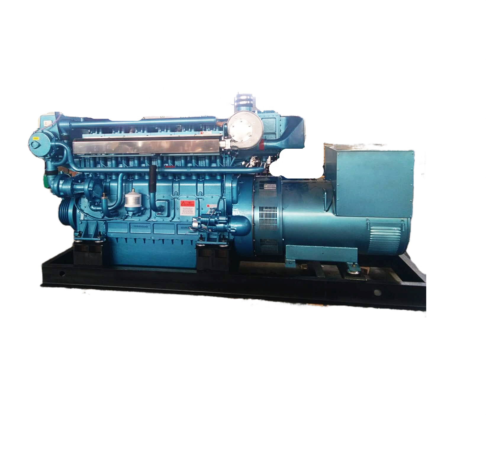 Sinooutput Marine Diesel Generator 50HZ Weichai Engine WHM6160 Stamford Alternator CCFJ400J-W 400KW 1500rpm 3 Years 380V/400V