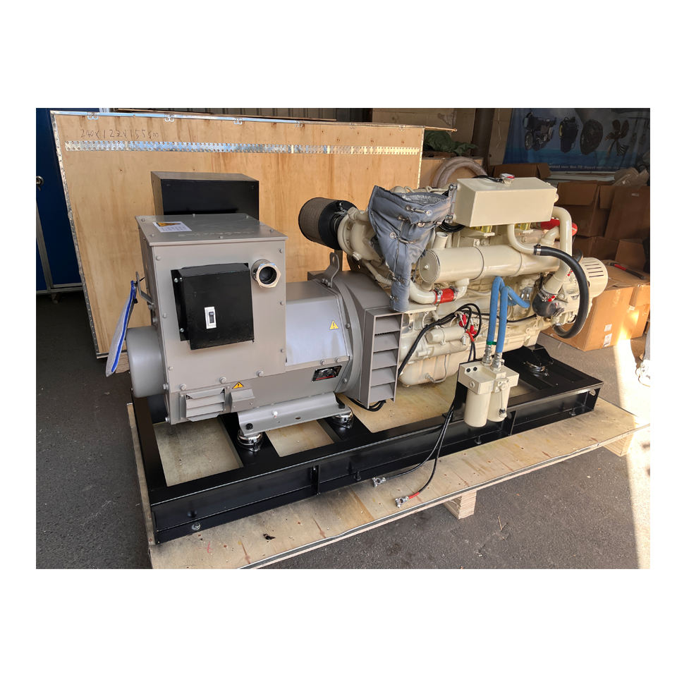 Sinooutput Cummins Marine Diesel Generator Set 136kw/170kva 3 Phase 50Hz 400V with Good Price and Quick Delivery