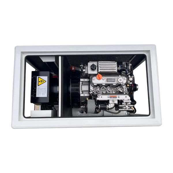 Compact Marine Generator Set 6kW-35kW for Yachts Patented Silent Technology 